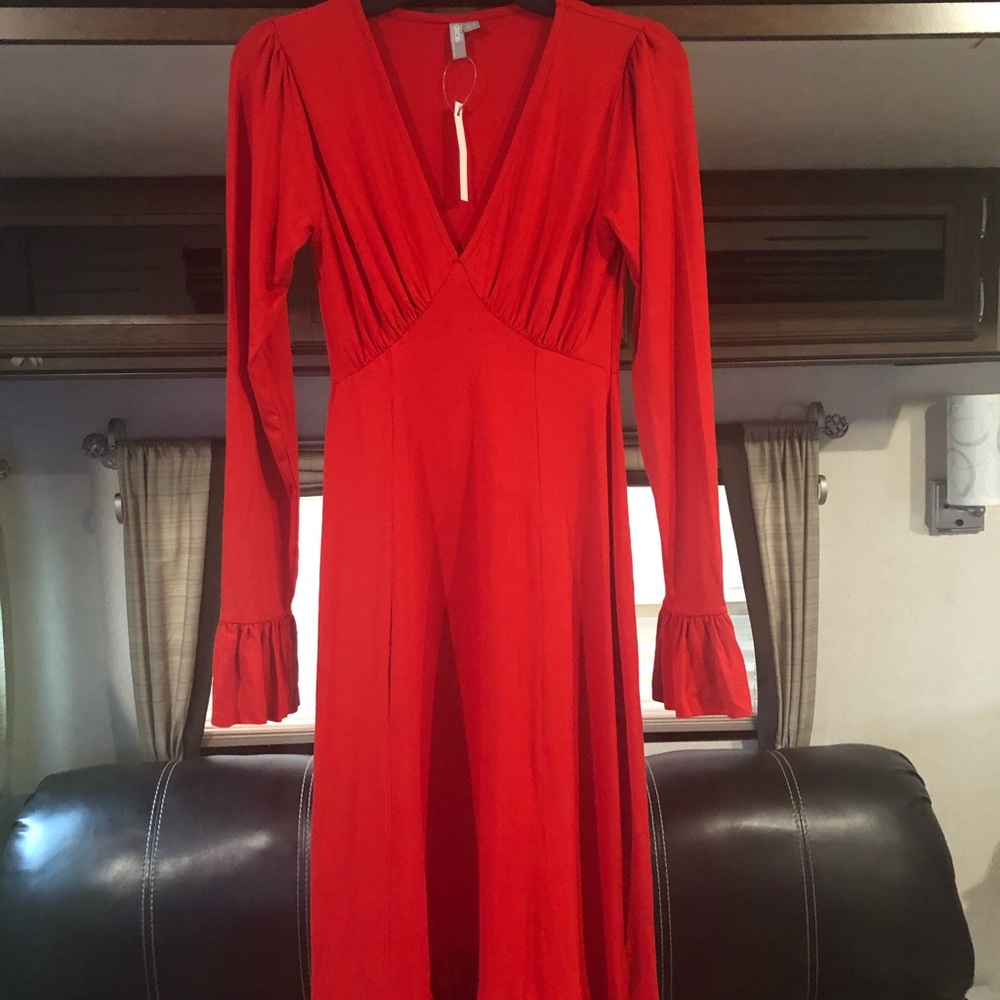 Red dress brand new